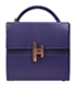 Cinhetic 18 in Bleu Encre Chevre Chamkila, front view